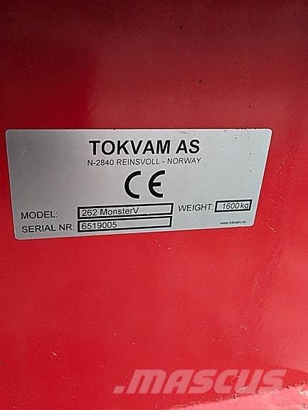 Tokvam 262 monster. 除雪機