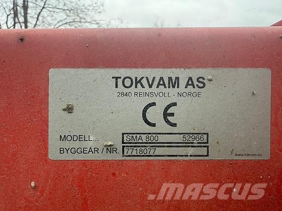 Tokvam SMA 800 その他道路と除雪の機械