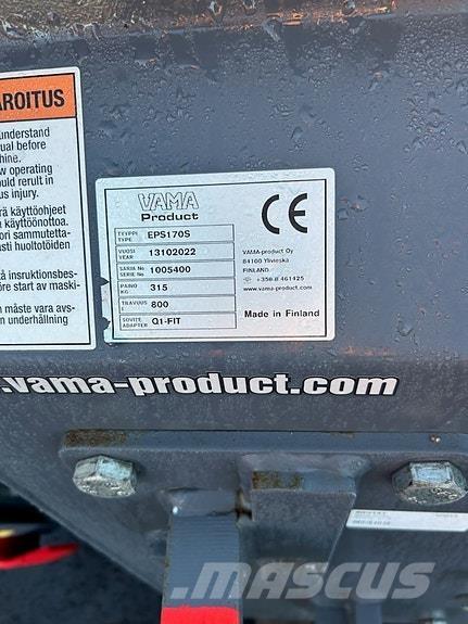 Vama 1,7 meter その他道路と除雪の機械