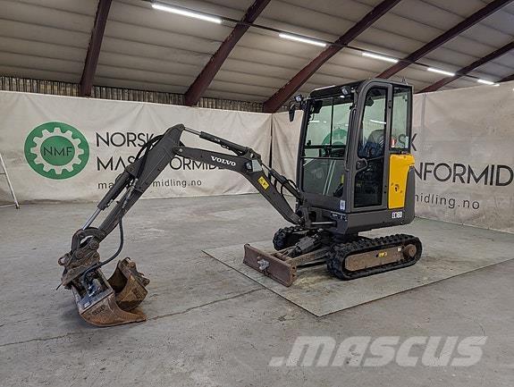 Volvo ECR18D ミニ油圧ショベル 7t以下（ミニユンボ・ミニディガー）