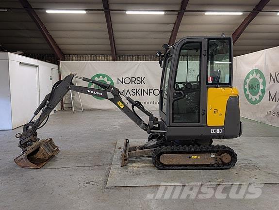 Volvo ECR18D ミニ油圧ショベル 7t以下（ミニユンボ・ミニディガー）