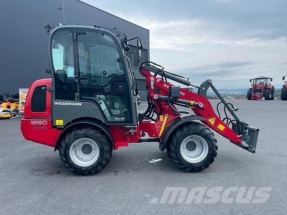 Weidemann 1280 スキッドステアローダー