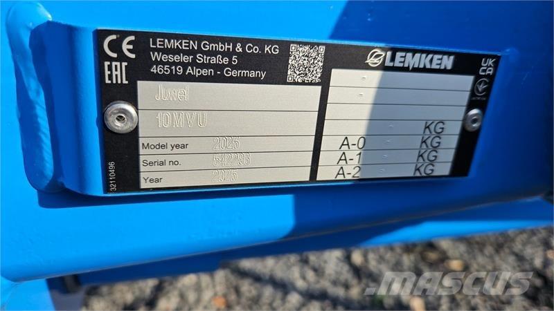 Lemken JUWEL 10M リバーシブルプラウ