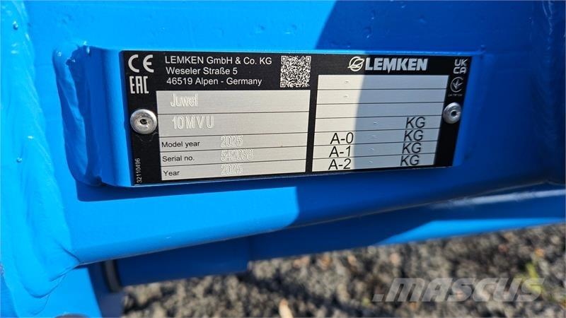 Lemken JUWEL 10M リバーシブルプラウ