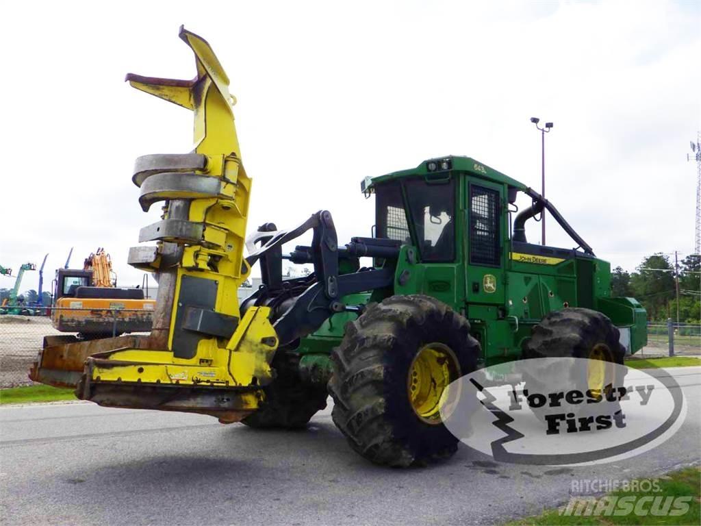 John Deere 643L フェラーバンチャー