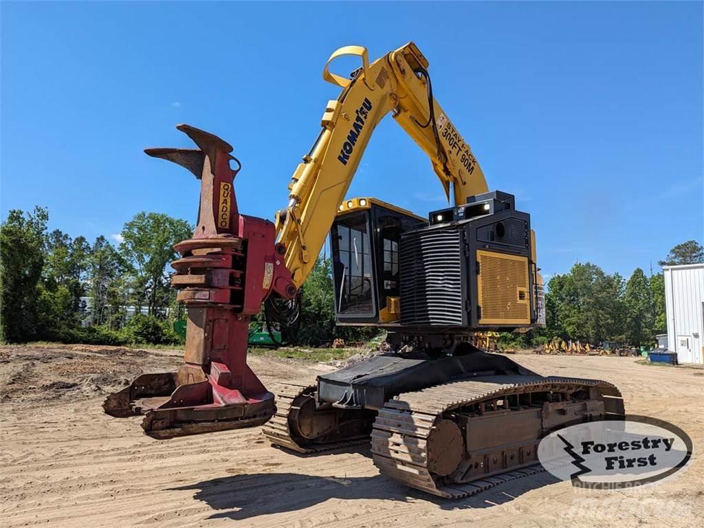 Komatsu XT445L-3 フェラーバンチャー