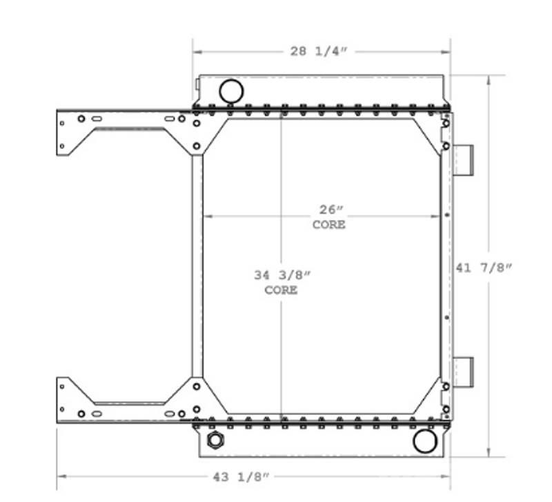  El Dorado ラジエター