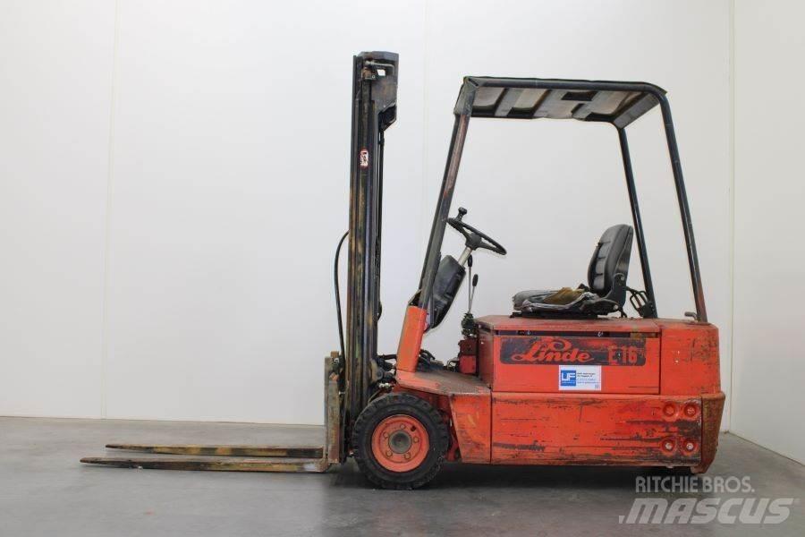 Linde E15-S バッテリーフォークリフト