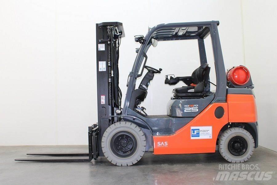 Toyota 02-8FGF25 LPGフォークリフト