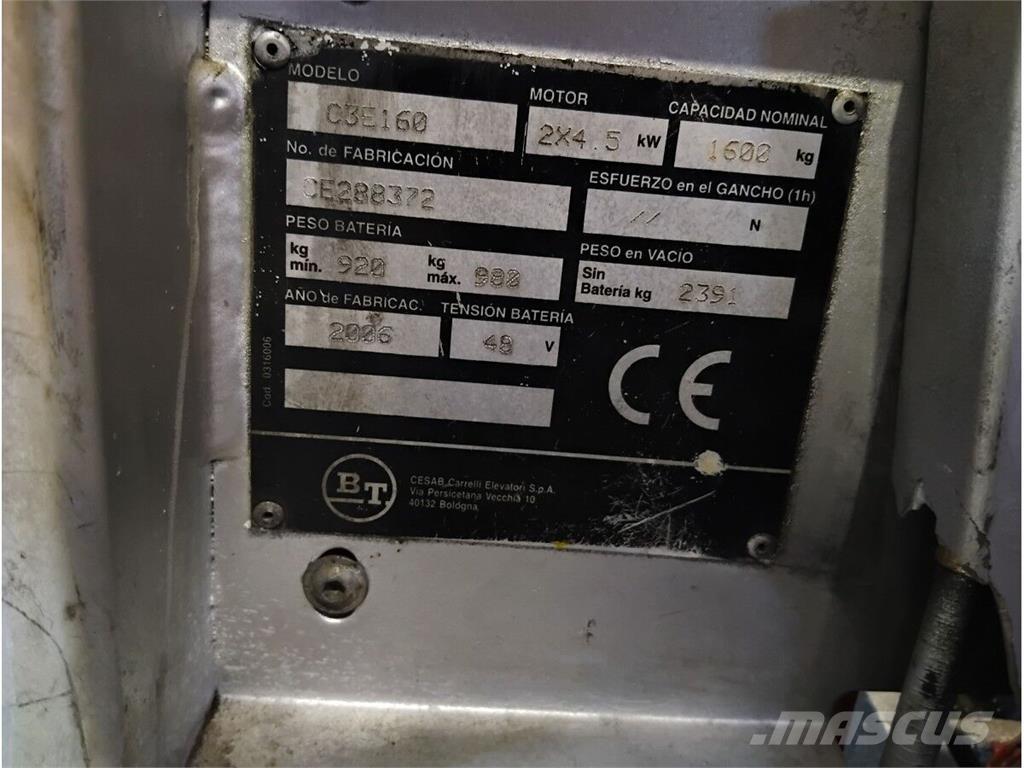 BT C3E160 フォークリフト - その他