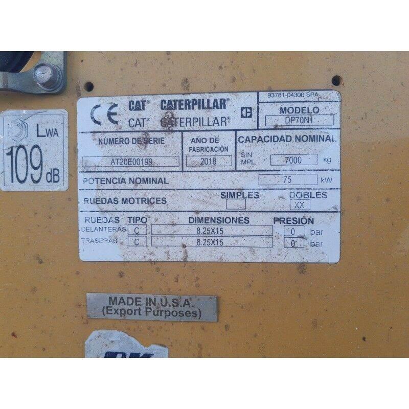 CAT DP70N1 ディーゼル・軽油
