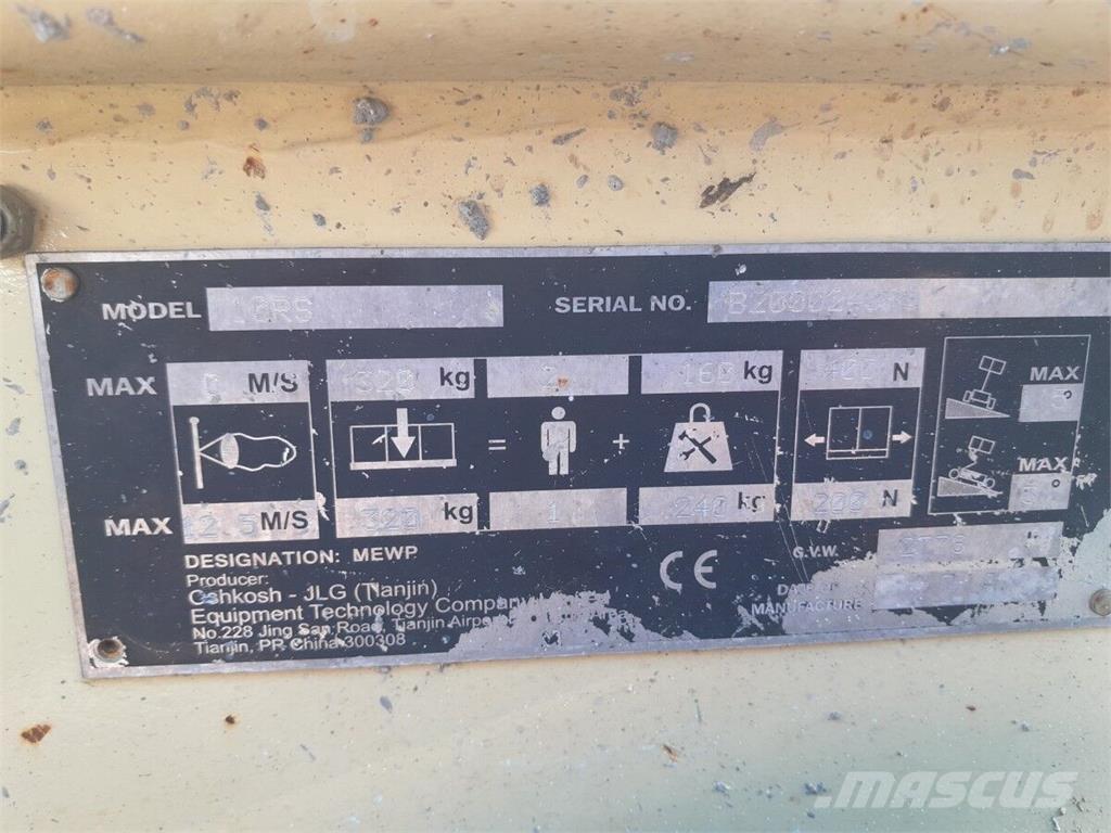 JLG 10RS シザースリフト