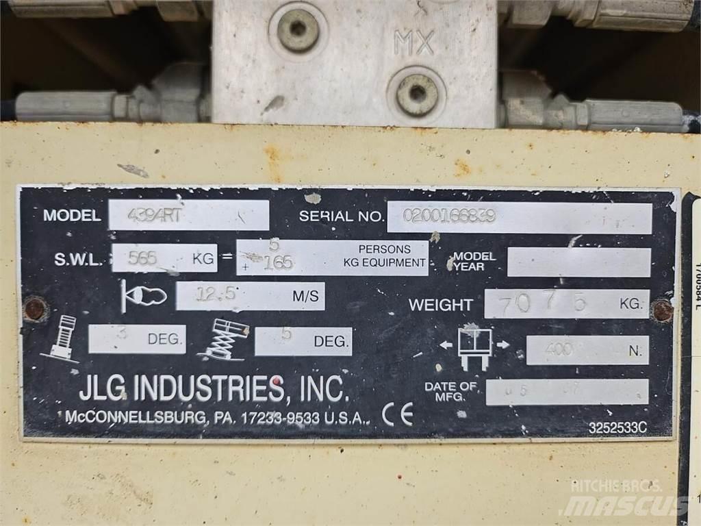 JLG 4394RT シザースリフト