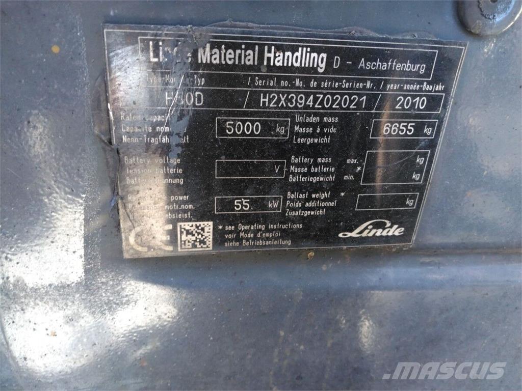 Linde H50D マテリアルハンドリング-その他