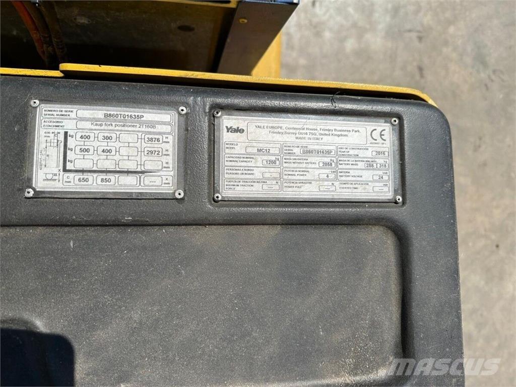 Yale MC12 マテリアルハンドリング-その他