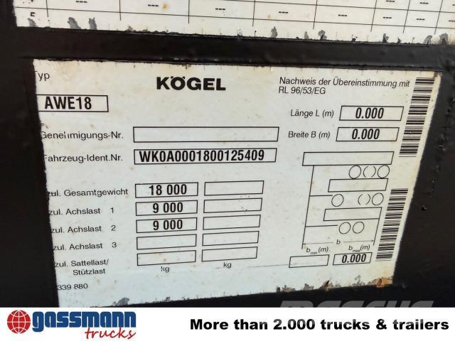 Kögel AWE 18 その他トレーラー