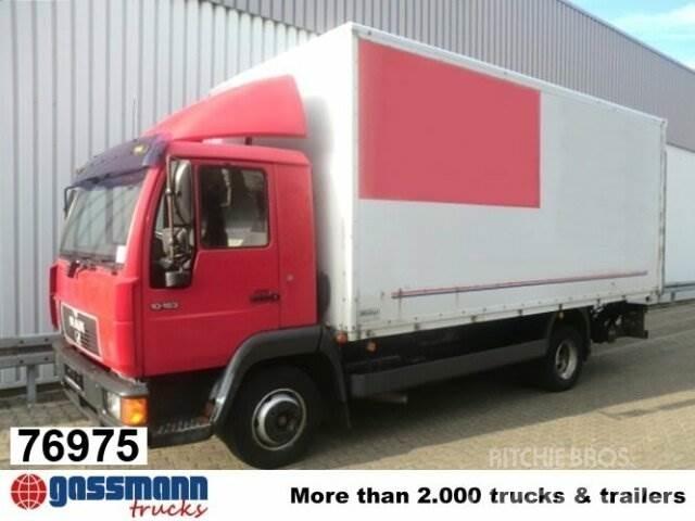 MAN L35 10.163 4x2 ボックスボディー、ウイング、箱車
