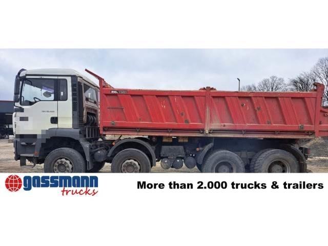 MAN TGA 35.400 8x4 BB ダンプ