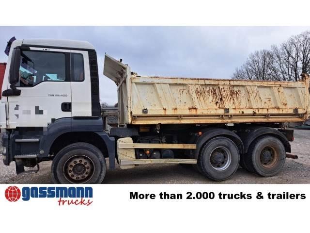 MAN TGS 26.400 6x4 BB ダンプ