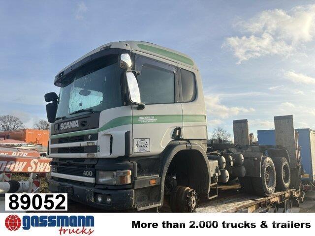 Scania 124C 400 6x6 キャブ付きシャーシ
