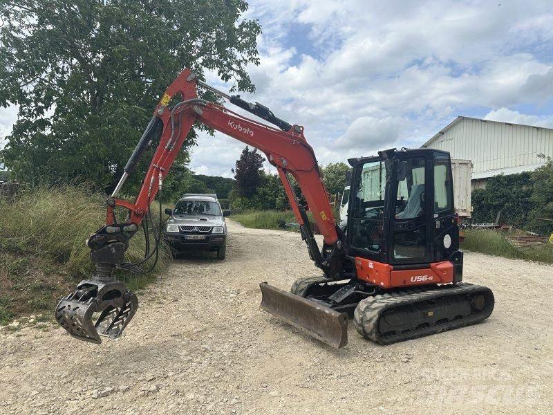 Kubota U56-5 ミニ油圧ショベル 7t以下（ミニユンボ・ミニディガー）