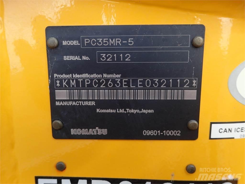 Komatsu PC35MR-5 +1 大型油圧ショベル12t以上（パワーショベル・ユンボ）