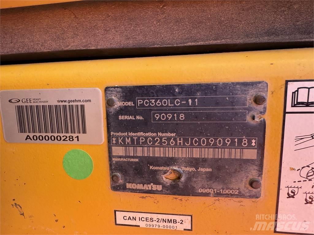 Komatsu PC360LC-11 +1 大型油圧ショベル12t以上（パワーショベル・ユンボ）