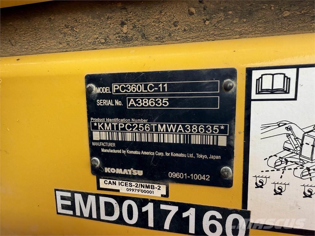 Komatsu PC360LC-11 +1 大型油圧ショベル12t以上（パワーショベル・ユンボ）