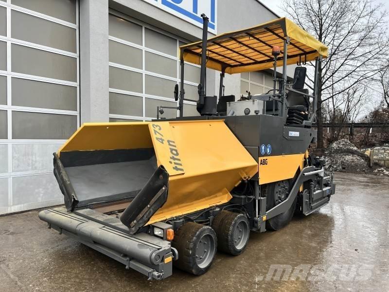  ABG-Volvo Titan 473 アスファルトフィニッシャ