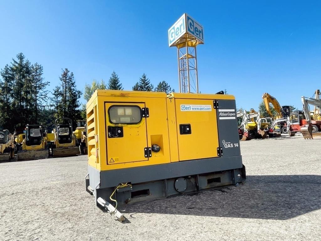 Atlas Copco QAS14 KDS ディーゼル発電機