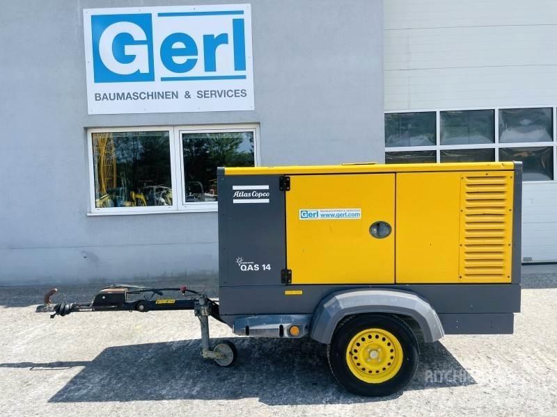 Atlas Copco QAS14 PDS ディーゼル発電機