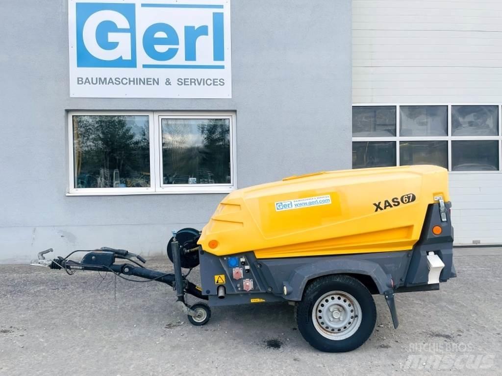 Atlas Copco XAS67 コンプレッサー