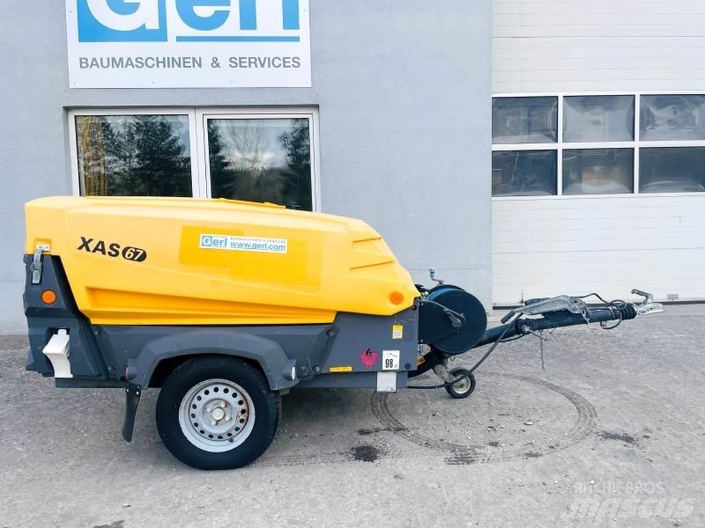 Atlas Copco XAS67 コンプレッサー