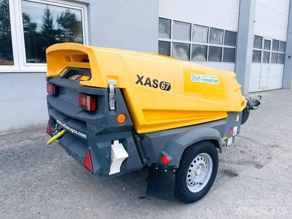 Atlas Copco XAS67 コンプレッサー