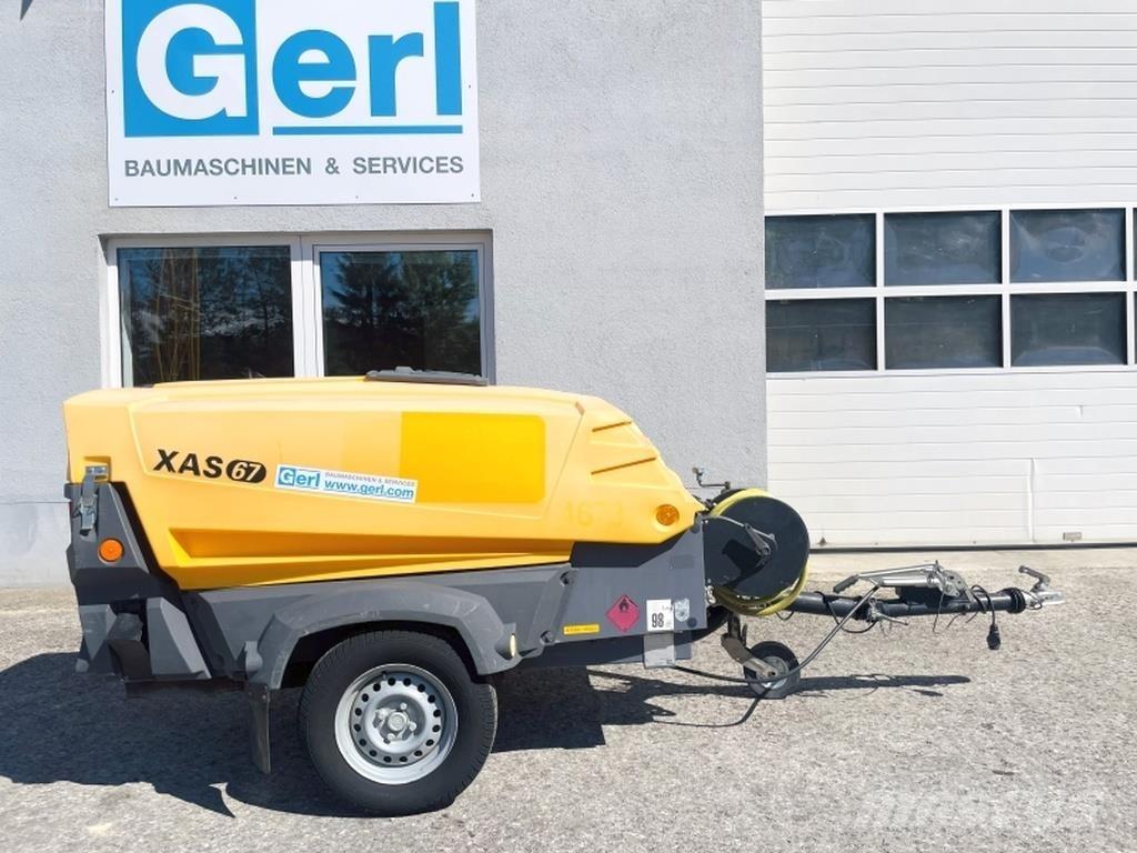 Atlas Copco XAS67 コンプレッサー