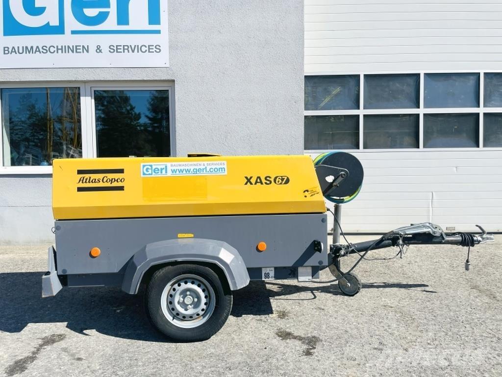 Atlas Copco XAS67 DDG コンプレッサー