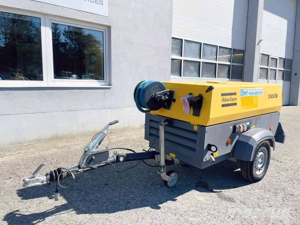 Atlas Copco XAS67 DDG コンプレッサー
