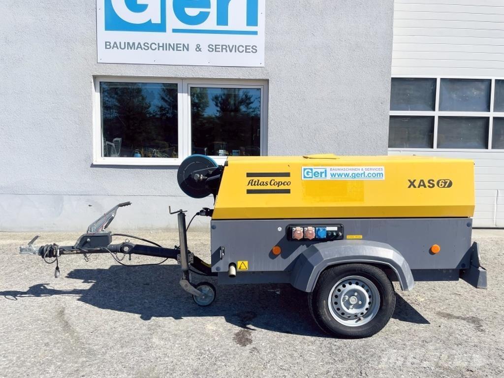 Atlas Copco XAS67 DDG コンプレッサー