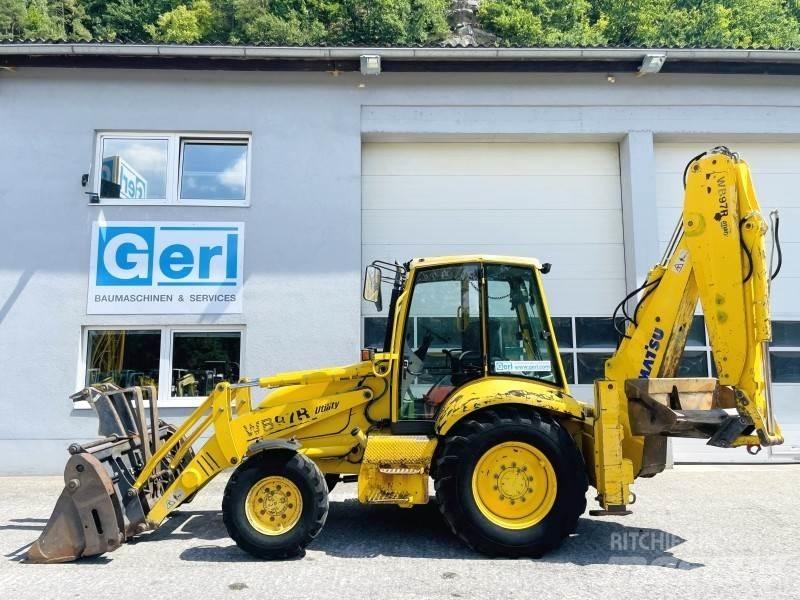Komatsu WB97R-2 バックホーローダー