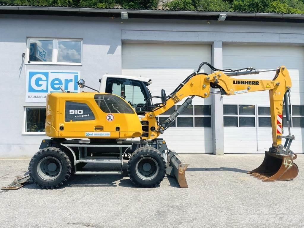 Liebherr A910 Compact ホイール式油圧ショベル（パワーショベル・ユンボ・バックホー）