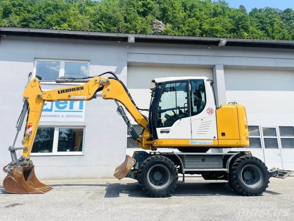 Liebherr A910 Compact ホイール式油圧ショベル（パワーショベル・ユンボ・バックホー）