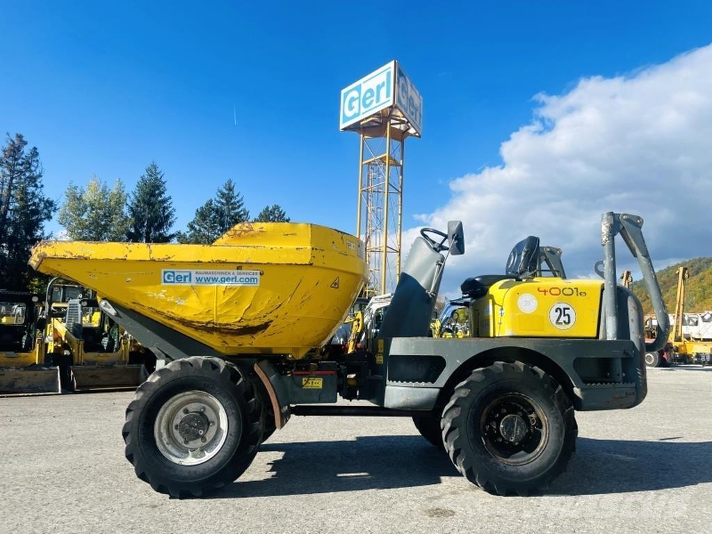 Neuson 4001 サイト　ダンプ