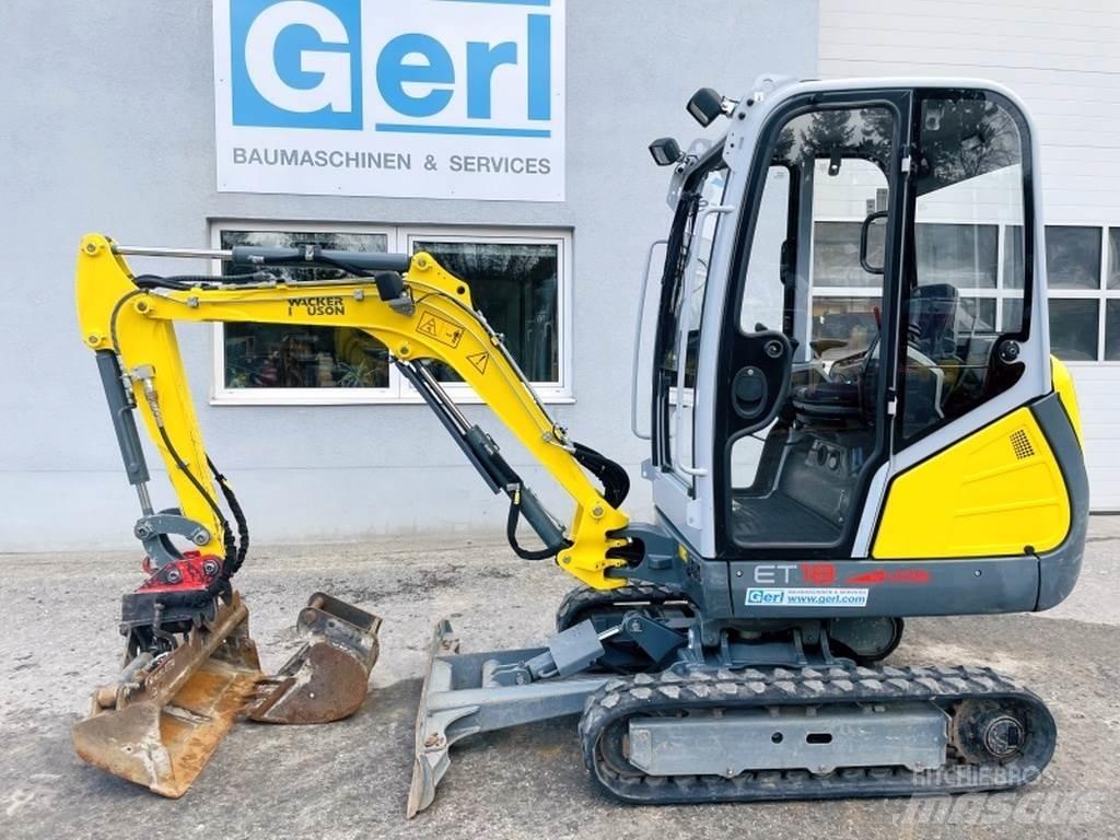 Neuson ET18 VDS ミニ油圧ショベル 7t以下（ミニユンボ・ミニディガー）