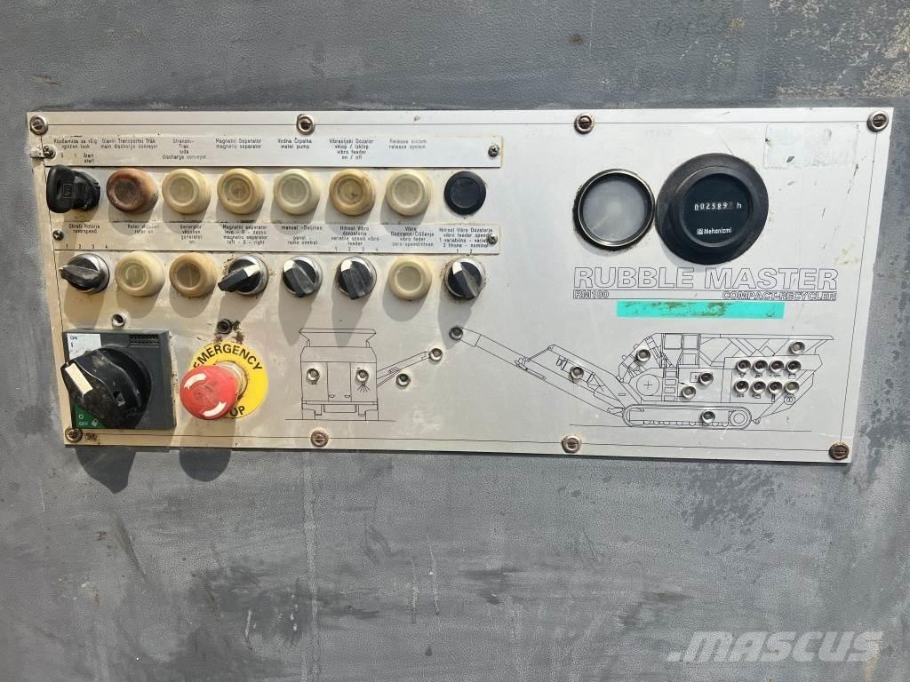 Rubble Master RM 100 クラッシャー固定式