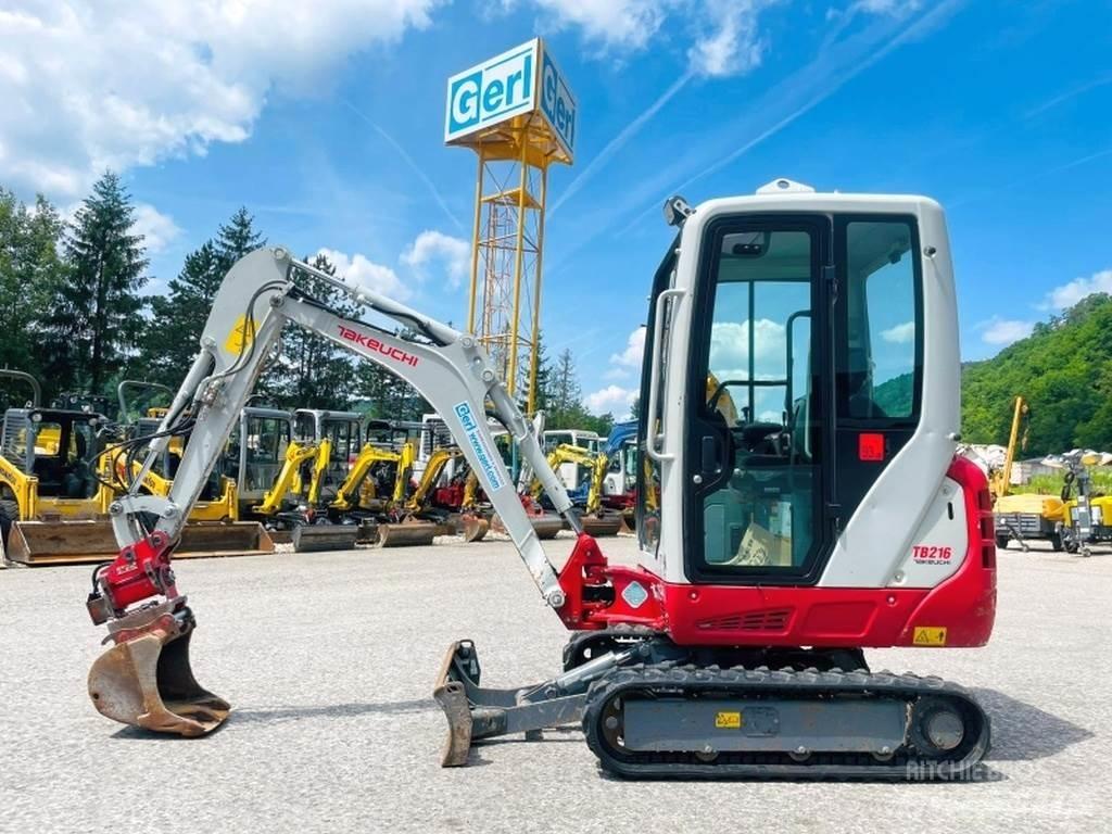 Takeuchi TB216 ミニ油圧ショベル 7t以下（ミニユンボ・ミニディガー）