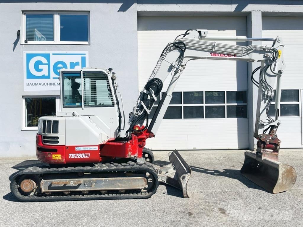 Takeuchi TB280FR ミニ油圧ショベル 7t以下（ミニユンボ・ミニディガー）