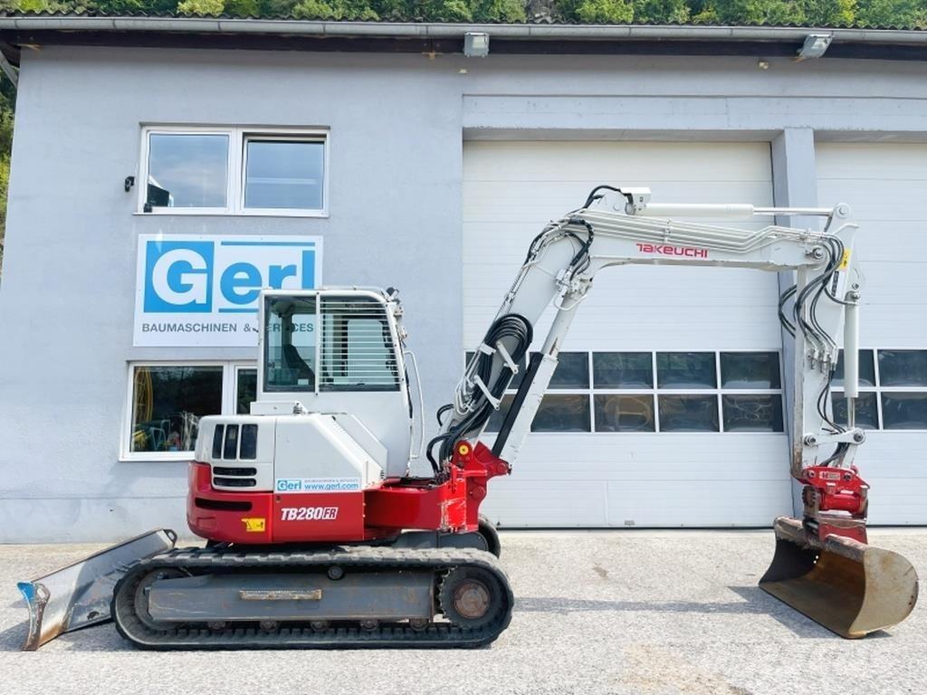 Takeuchi TB280FR ミニ油圧ショベル 7t以下（ミニユンボ・ミニディガー）