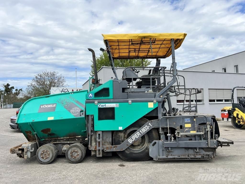 Vögele Super 1803-1 アスファルトフィニッシャ