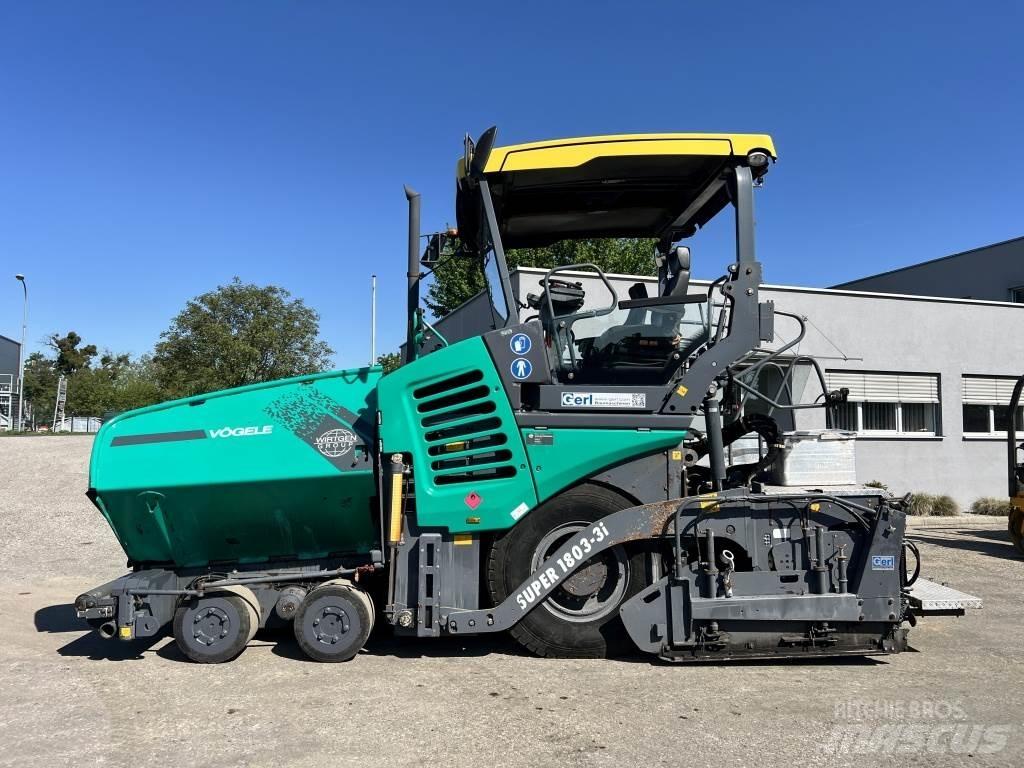 Vögele Super 1803-3i アスファルトフィニッシャ