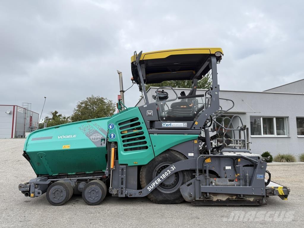 Vögele Super 1803-3i アスファルトフィニッシャ